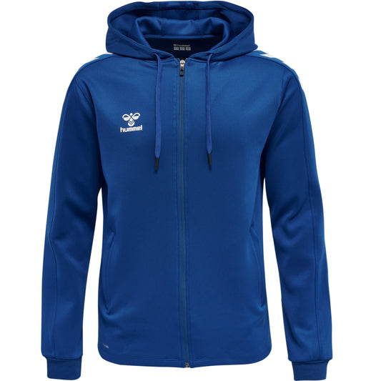 HUMMEL Core Xk Poly Zip Hood Sweat Unisex Blau