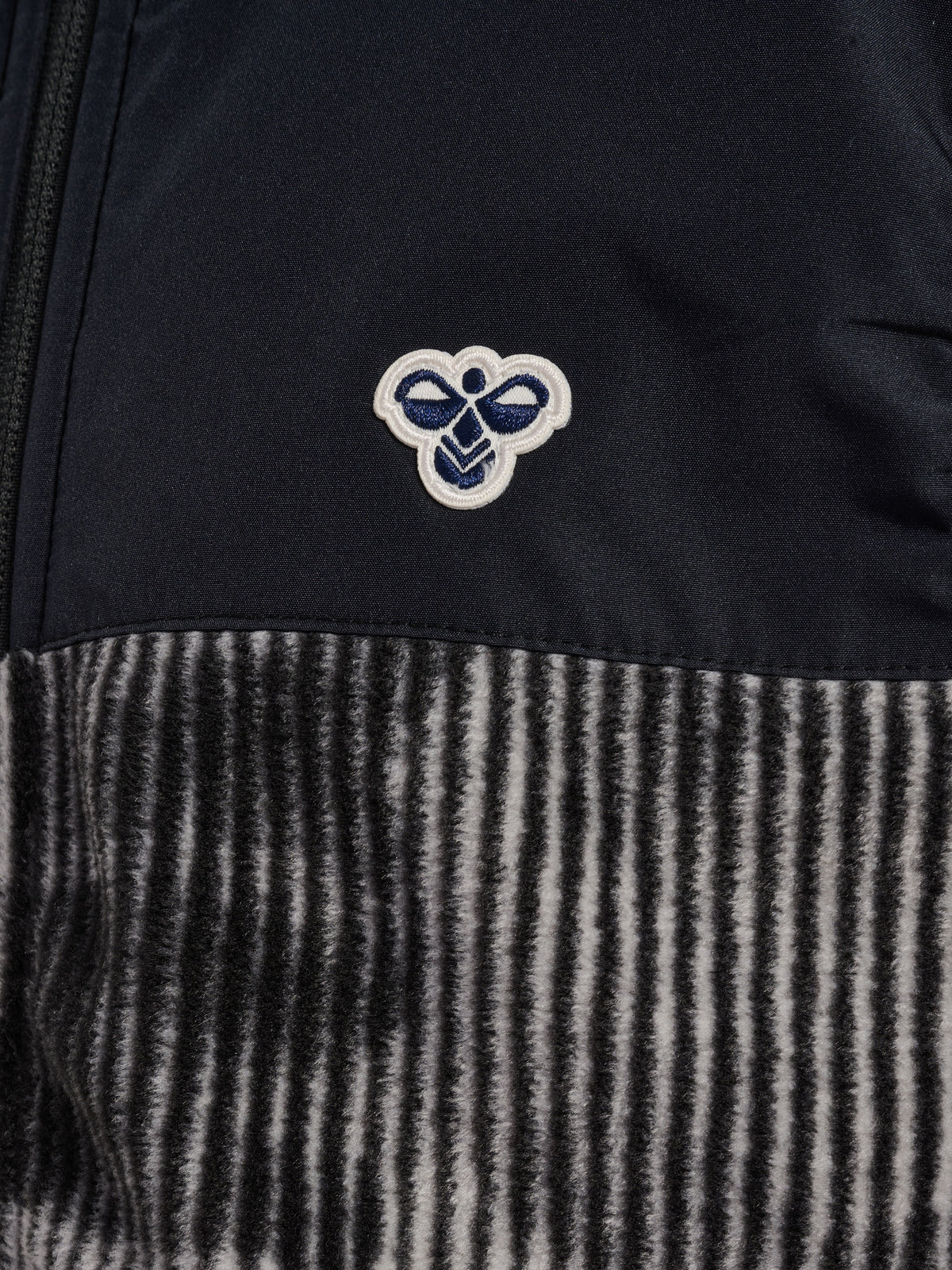 HUMMEL Rilo Fleece Zip Vest Kind (black)