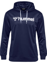 HUMMEL Logo Hoodie Unisex Blau