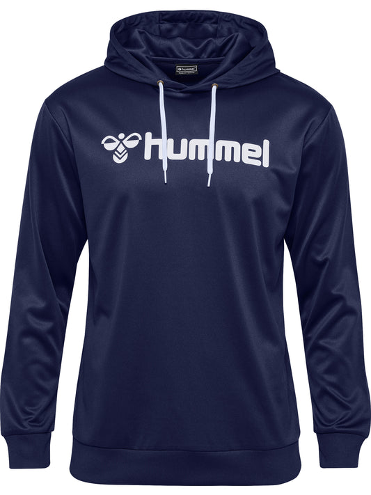 HUMMEL Logo Hoodie Unisex Blau