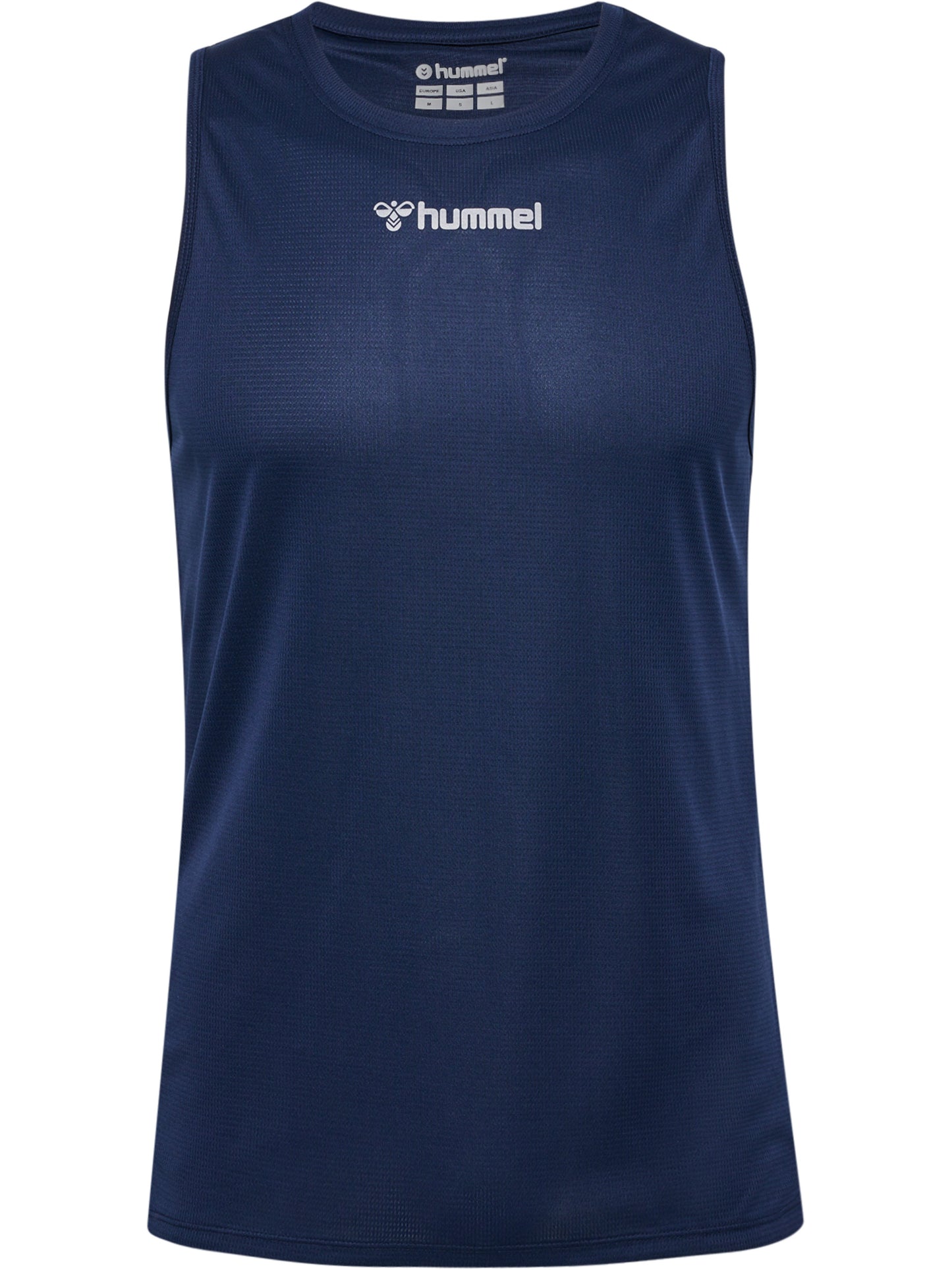 HUMMEL Run Singlet S/L Herren Blau