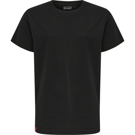 HUMMEL Red Basic T-Shirt S/S Unisex Kind Schwarz