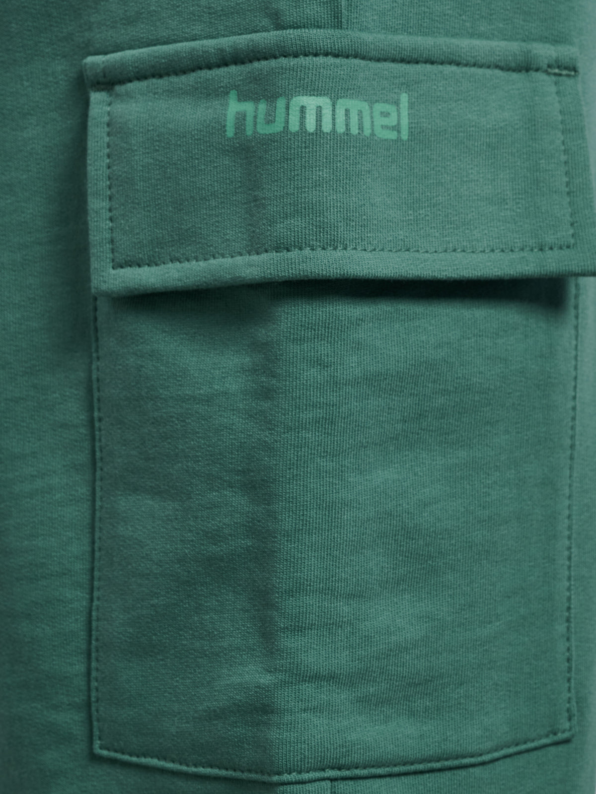 HUMMEL Timmi Cargo Sweat Pants Kind (blue spruce)