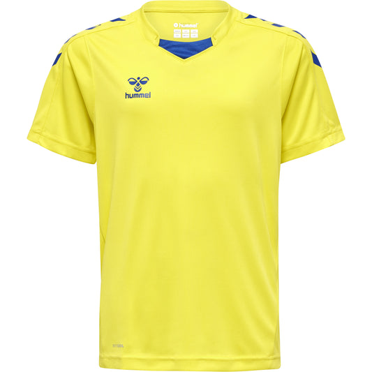 HUMMEL Core Xk Poly Jersey S/S Unisex Kind Gelb