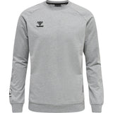 HUMMEL Move Grid Cotton Sweatshirt Herren Grau