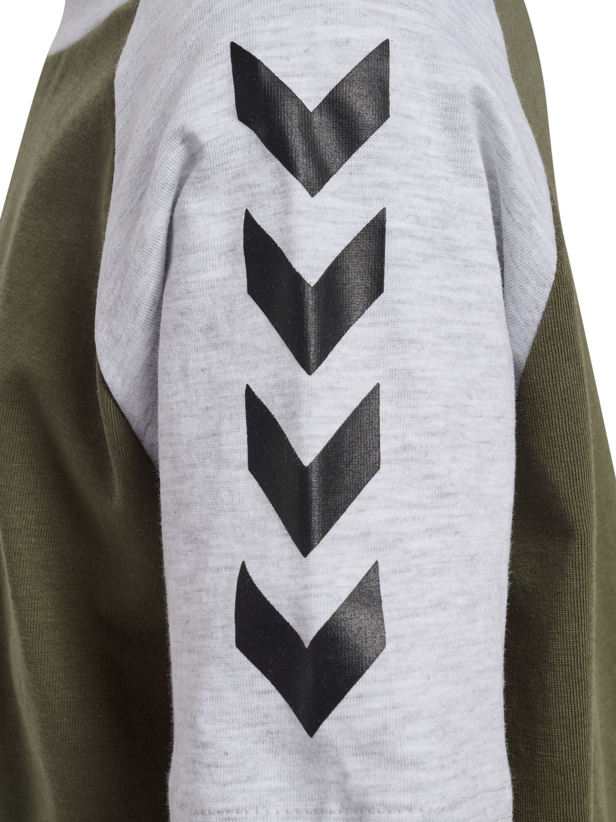 HUMMEL Logo T-Shirt S/S Kind (dusty olive)