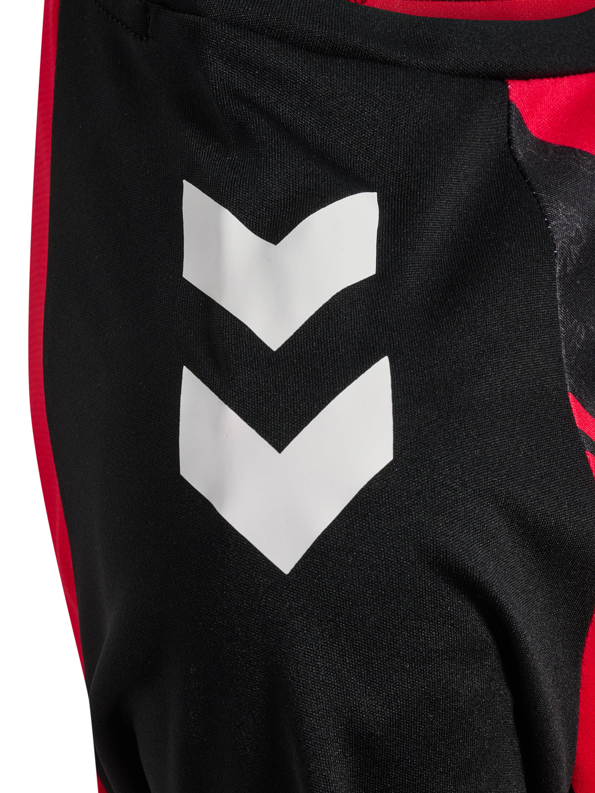 HUMMEL Match Striped Jersey S/S Kind (true red/black)