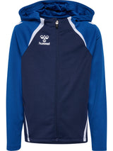 HUMMEL Lead 2.0 Zip Hoodie Unisex Kind Blau