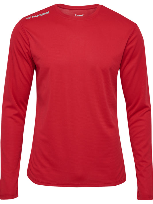 HUMMEL Run Jersey L/S Herren Rot