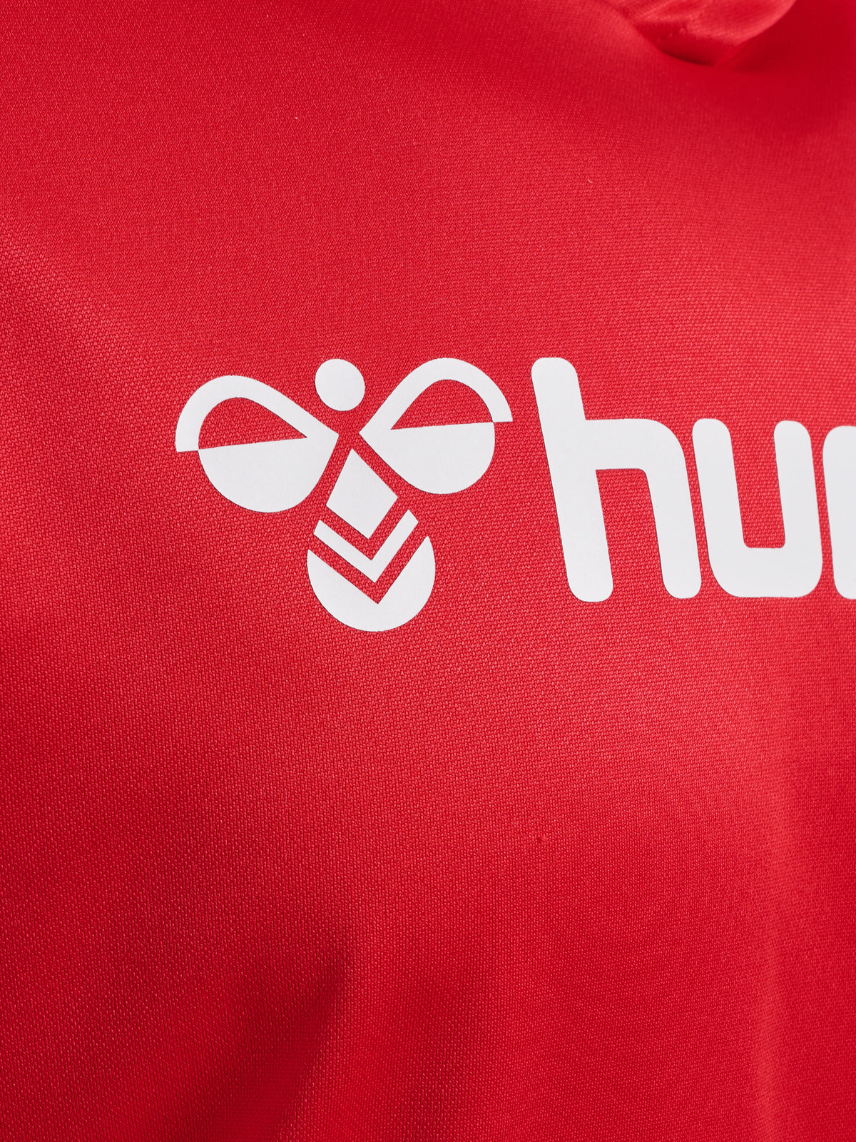 HUMMEL Logo Hoodie (true red)