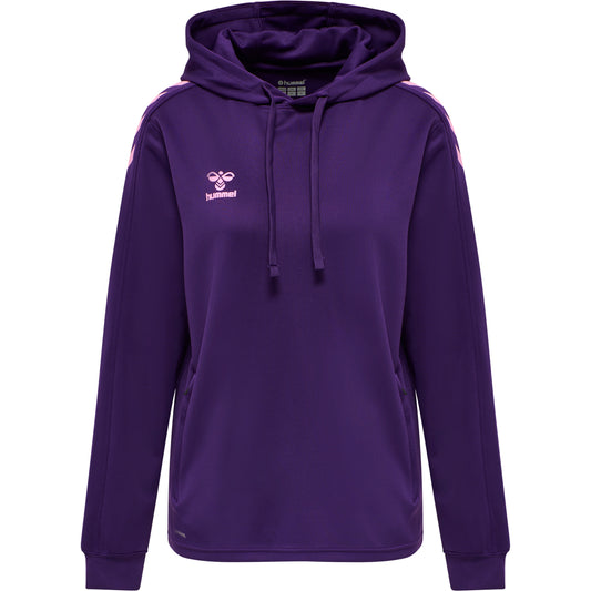 HUMMEL Core Xk Poly Sweat Hoodie Damen Violett