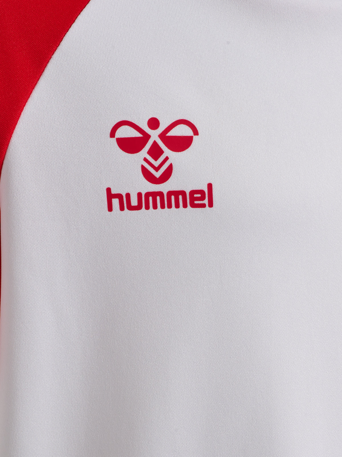 HUMMEL Match League Jersey S/S Kind (white/true red)