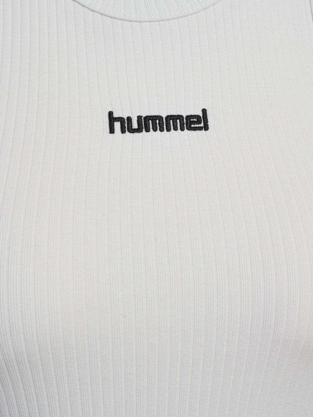HUMMEL Foundation Rib Tank Top Damen (blanc de blanc)