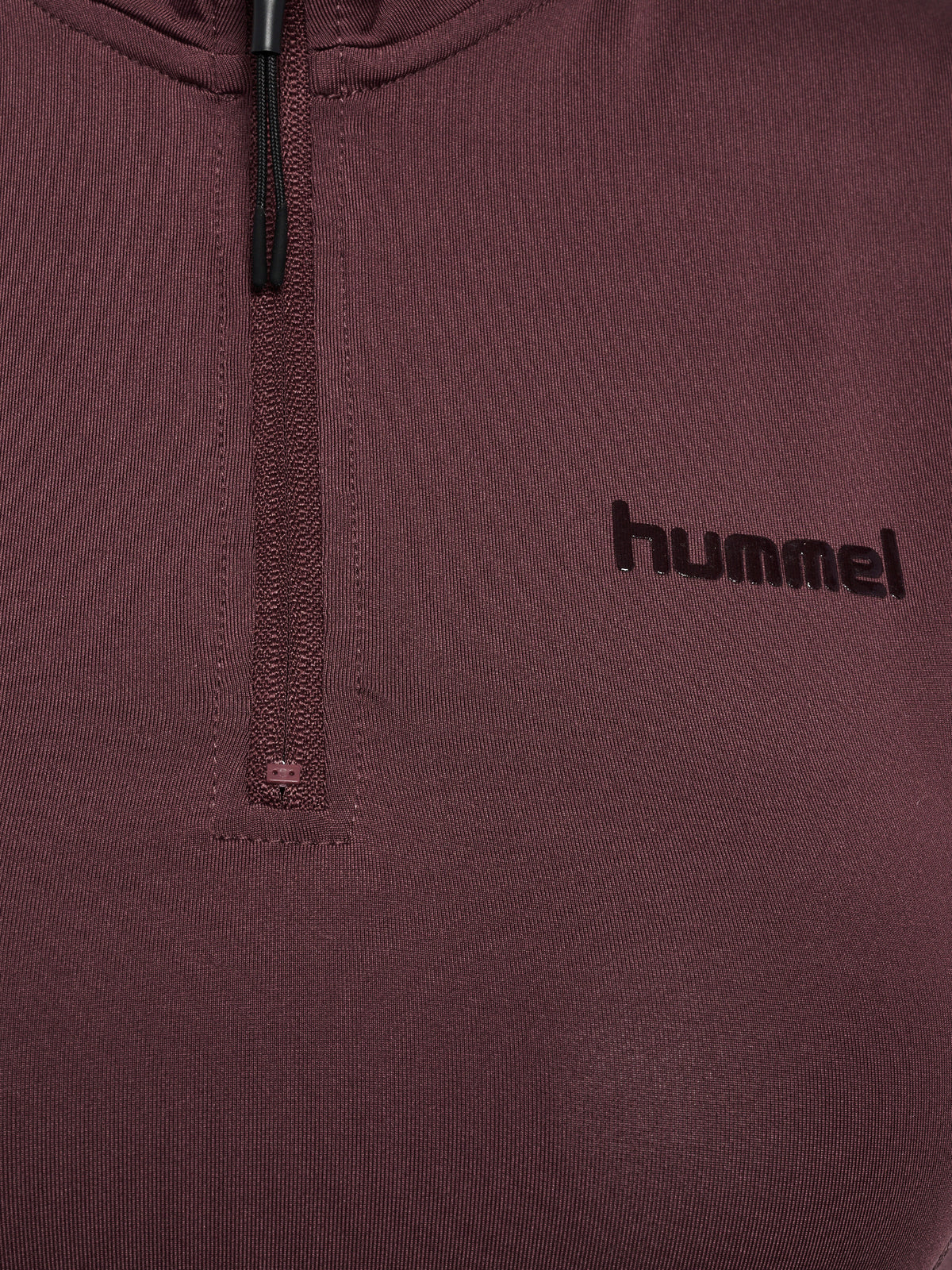 HUMMEL Prima Half Zip Top Damen (catawba grape/elderberry)