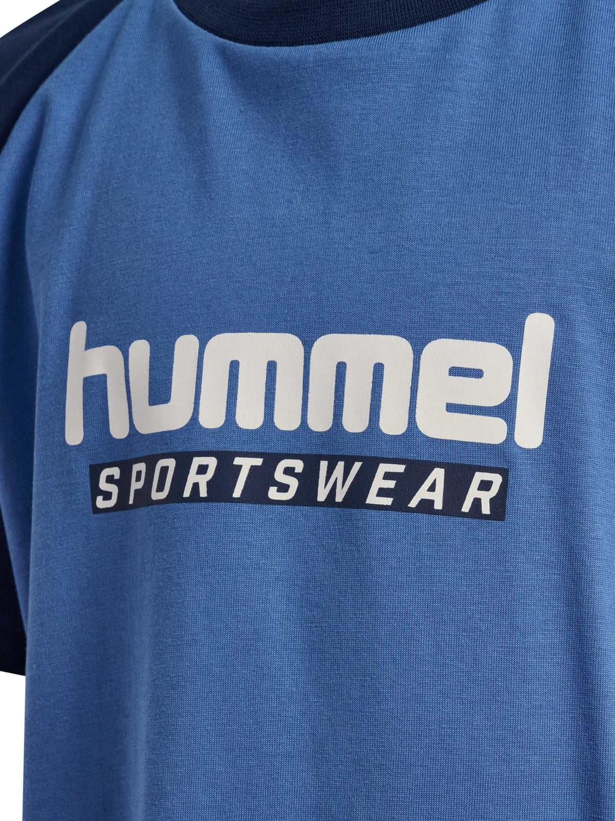 HUMMEL Logo T-Shirt S/S Kind (dutch blue)