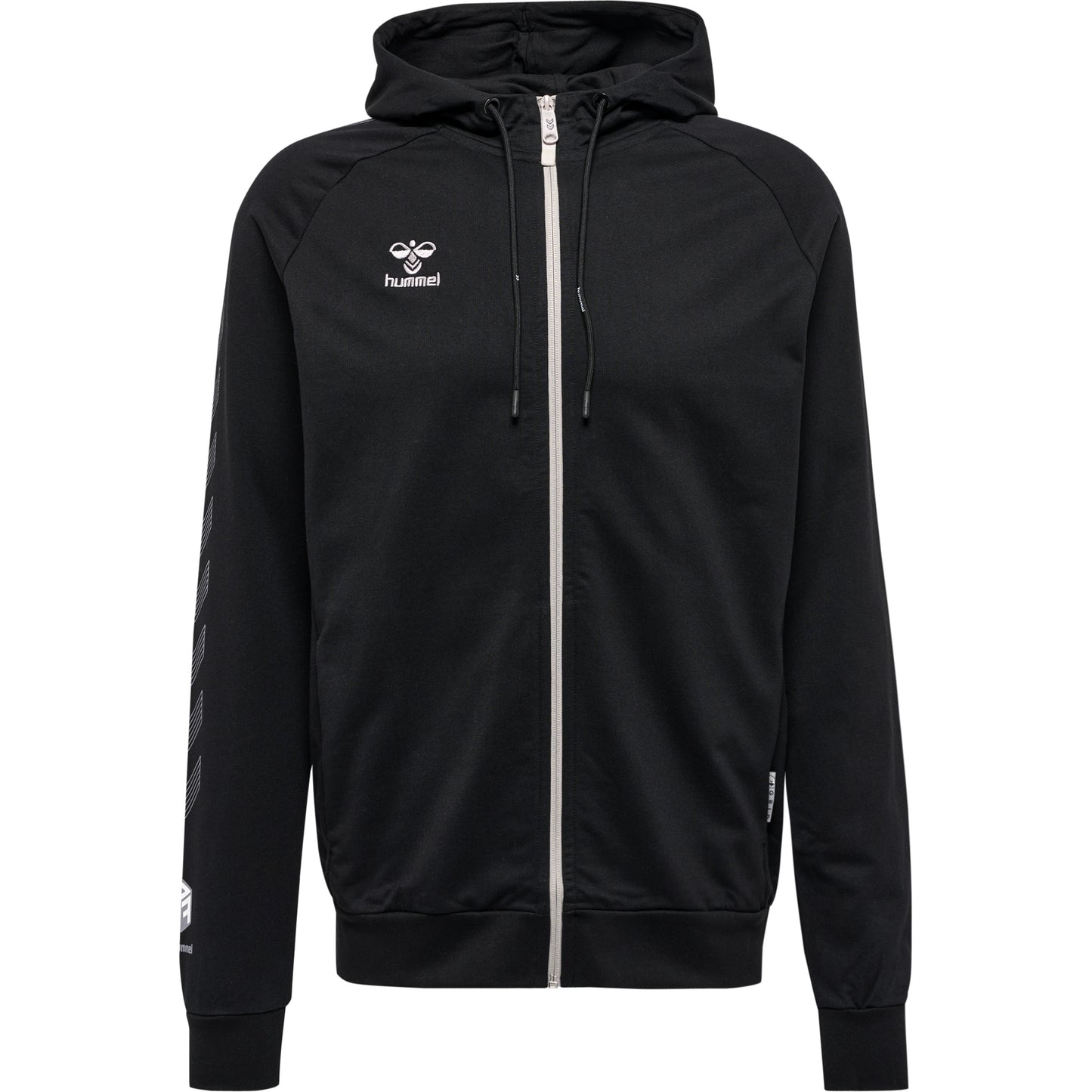 HUMMEL Move Grid Cotton Zip Hoodie Herren Schwarz
