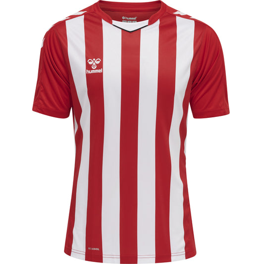 HUMMEL Core Xk Striped Jersey S/S Herren Rot