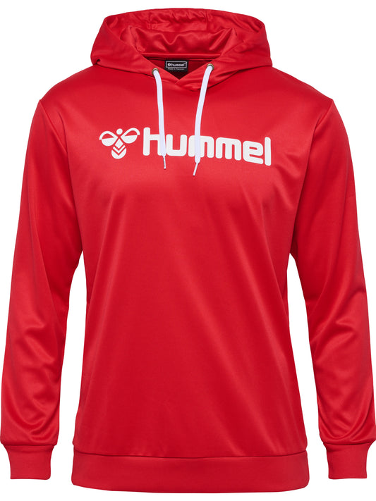 HUMMEL Logo Hoodie Unisex Rot