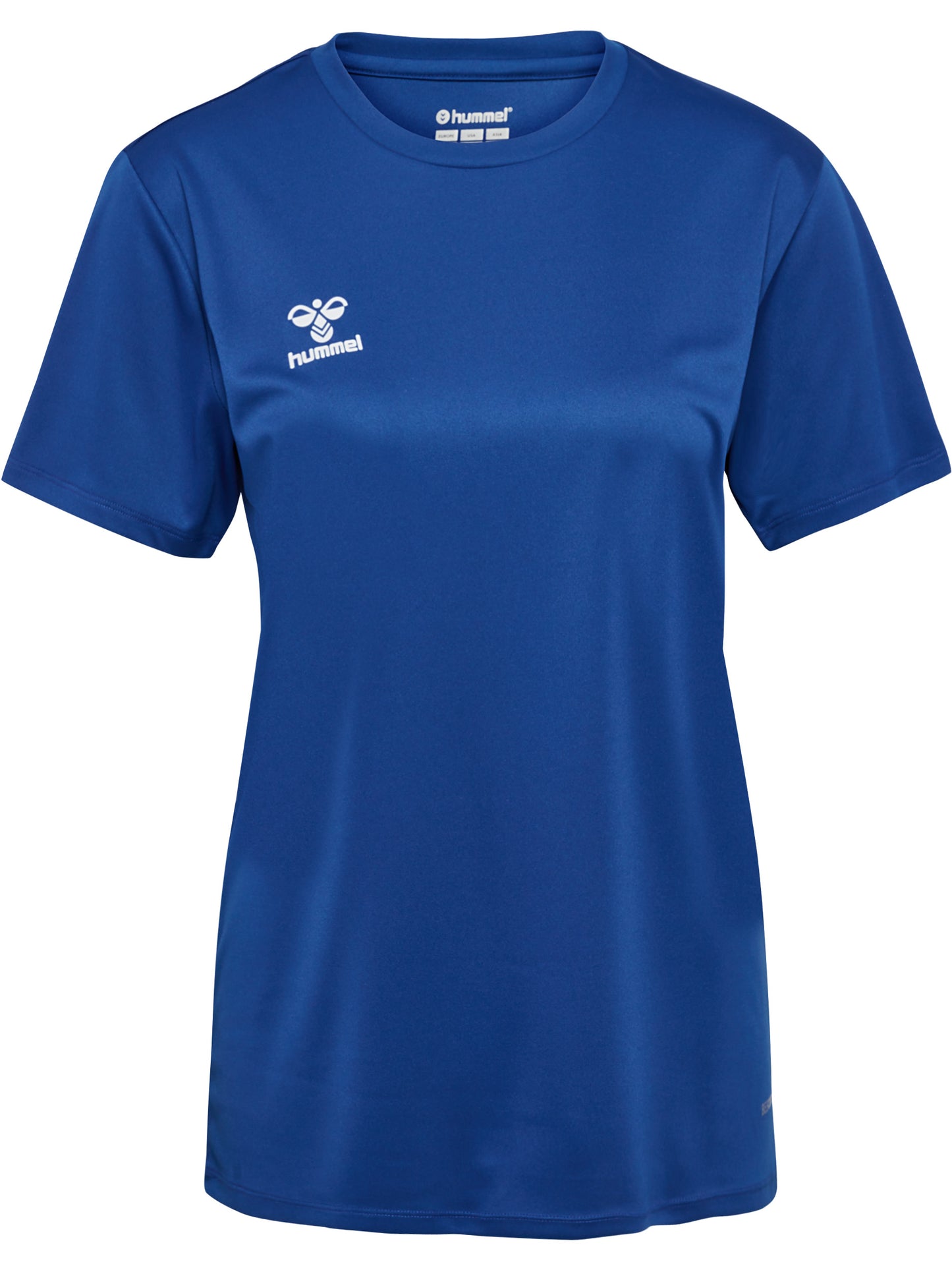 HUMMEL Essential Jersey S/S Damen Blau