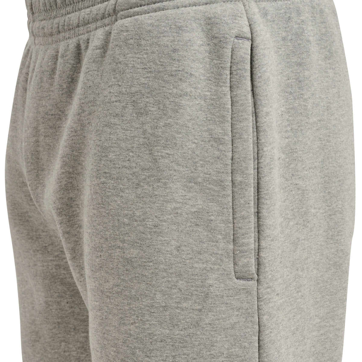 HUMMEL Red Basic Sweat Pants (grey melange)