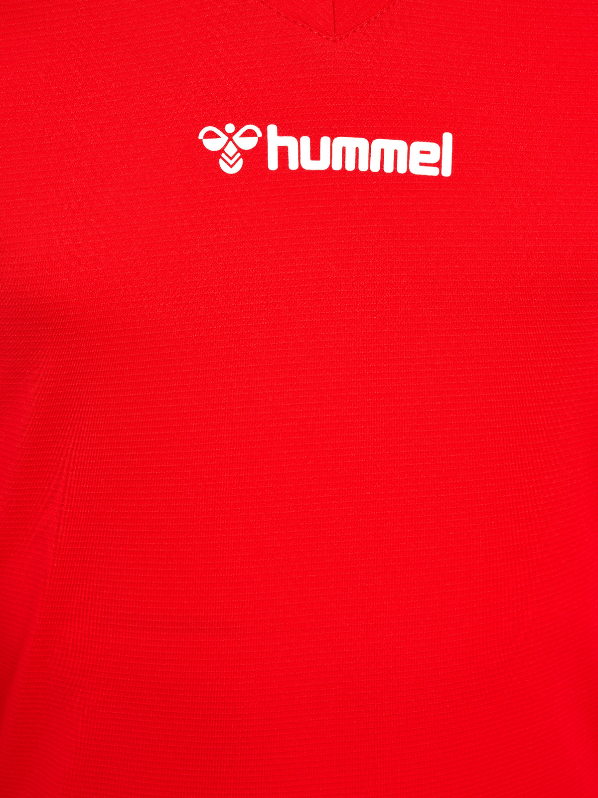 HUMMEL Bl Essential Tee L/S Kind (true red)