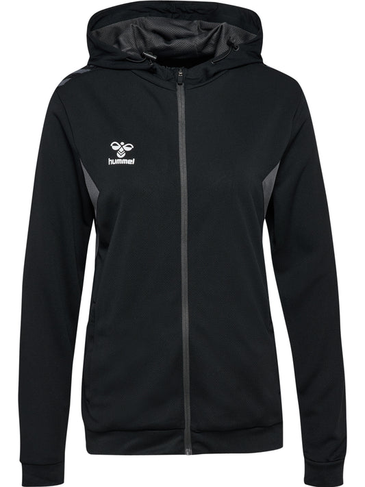 HUMMEL Authentic Pl Zip Hoodie Damen Schwarz