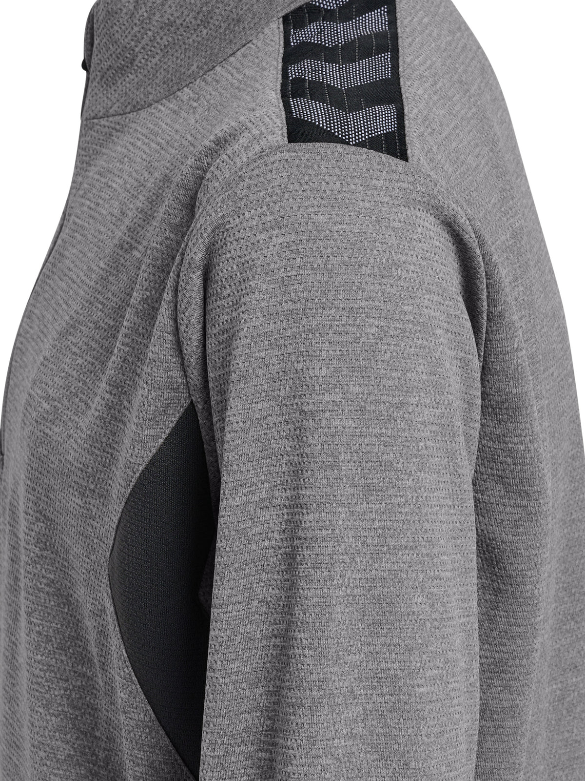 HUMMEL Authentic Half Zip Sweat Kind (grey melange)