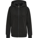 HUMMEL Red Classic Zip Hoodie Damen Schwarz