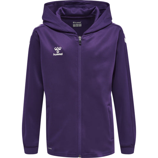HUMMEL Core Xk Poly Zip Hood Sweat Unisex Kind Violett