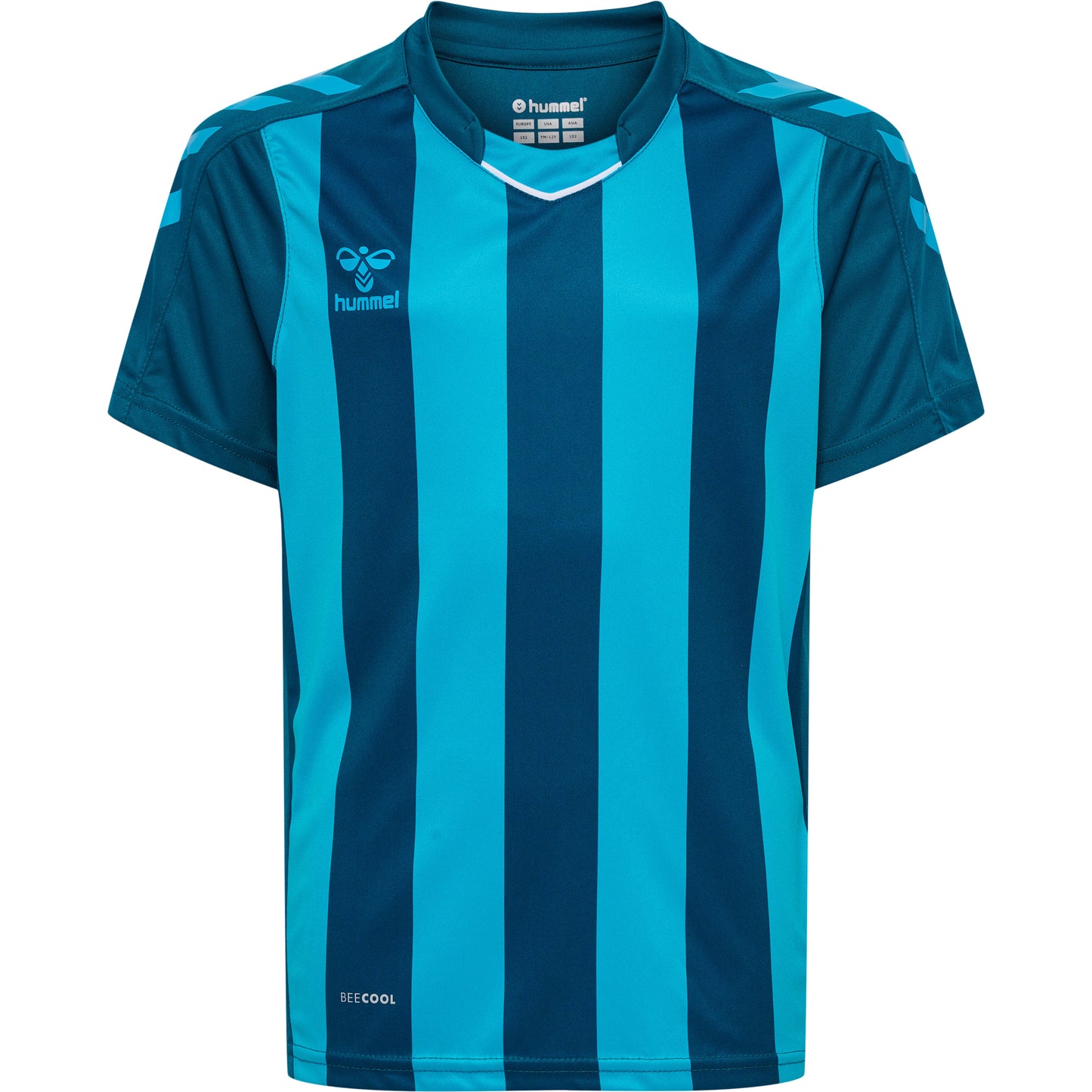 HUMMEL Core Xk Striped Jersey S/S Unisex Kind Blau