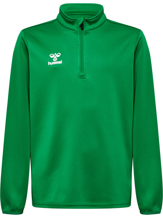 HUMMEL Essential Half-Zip Unisex Kind Grün