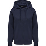 HUMMEL Red Classic Zip Hoodie Damen Blau