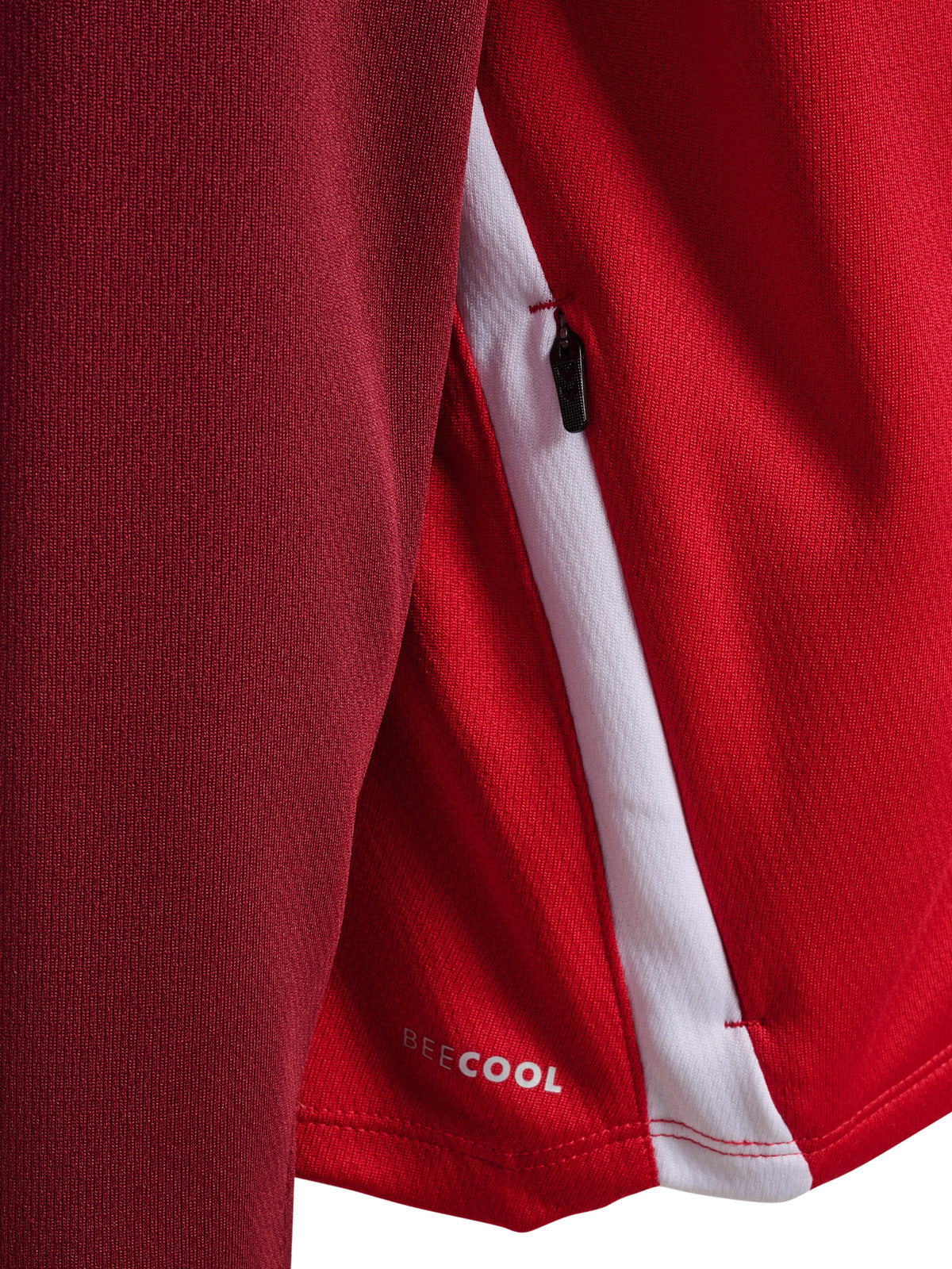 HUMMEL Lead 2.0 Zip Hoodie Kind (true red/maroon)