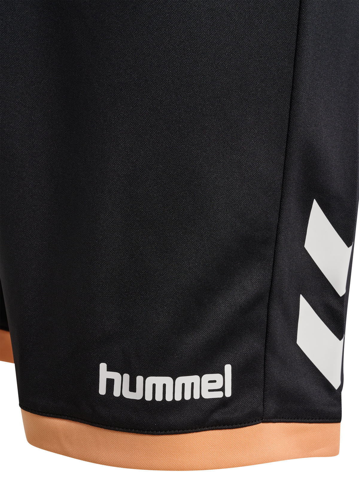 HUMMEL Blaze Club 27 Poly Shorts (black/peach cobbler)