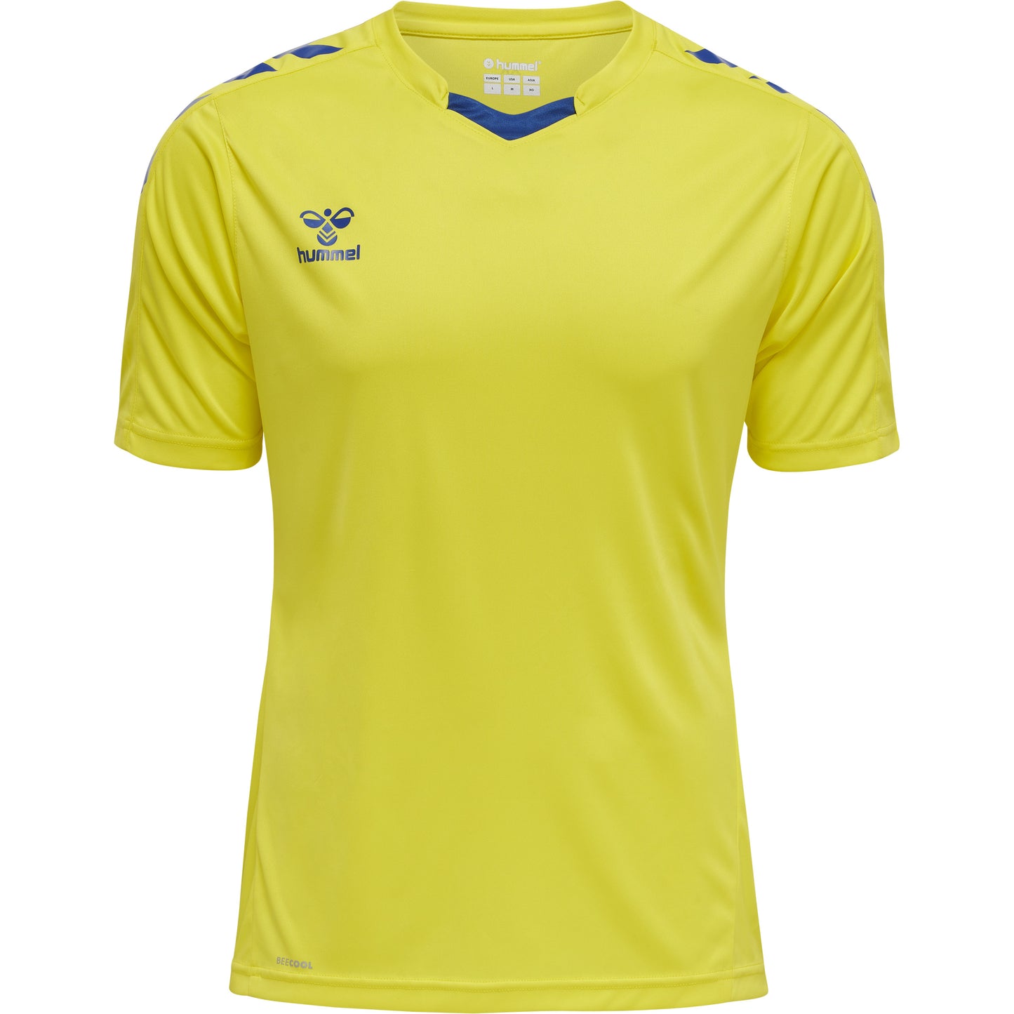 HUMMEL Core Xk Poly Jersey S/S Herren Gelb