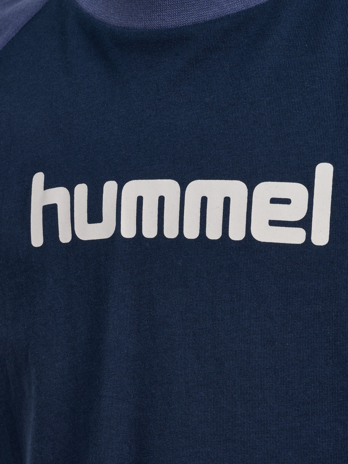 HUMMEL Logo T-Shirt S/S Kind (dress blues/blue indigo)