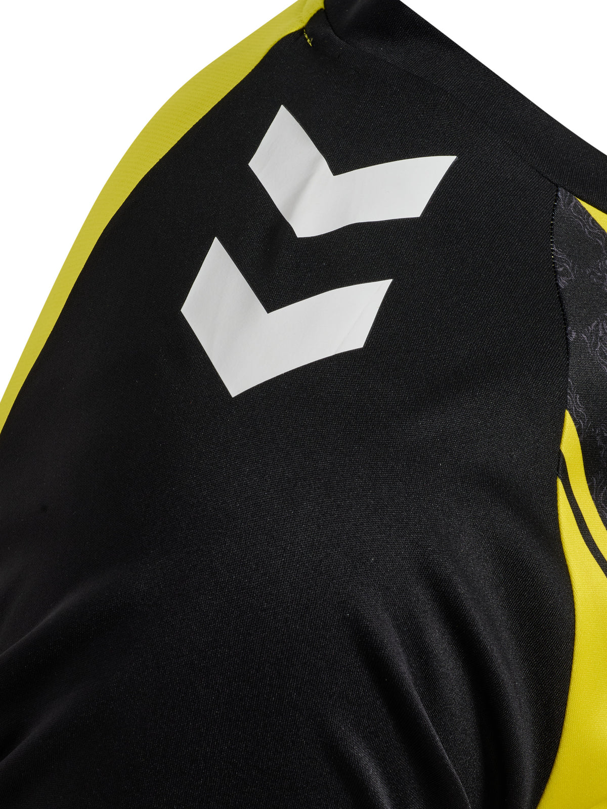 HUMMEL Match Striped Jersey S/S (blazing yellow/black)