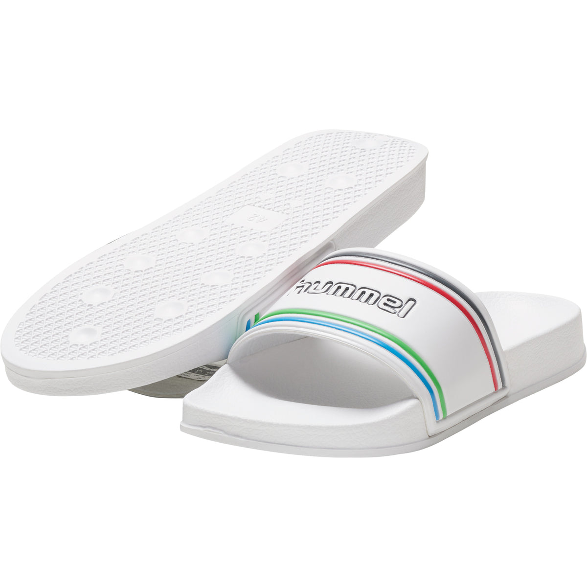 HUMMEL Pool Slide Retro (white/multicolor)