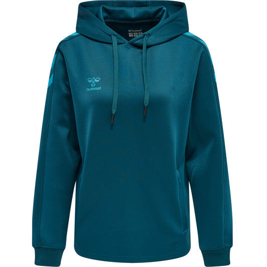HUMMEL Core Xk Poly Sweat Hoodie Damen Blau