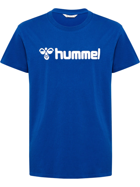HUMMEL Go 2.0 Logo T-Shirt S/S Unisex Kind Blau