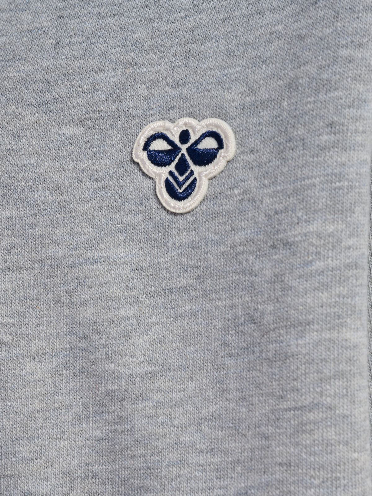 HUMMEL Loose Hoodie Bee Kind (grey melange)