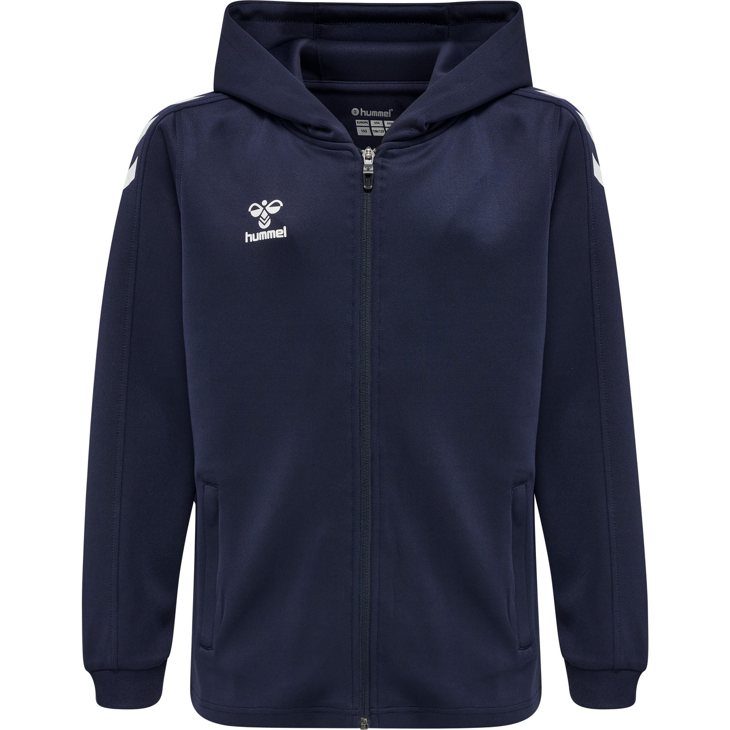 HUMMEL Core Xk Poly Zip Hood Sweat Unisex Kind Blau