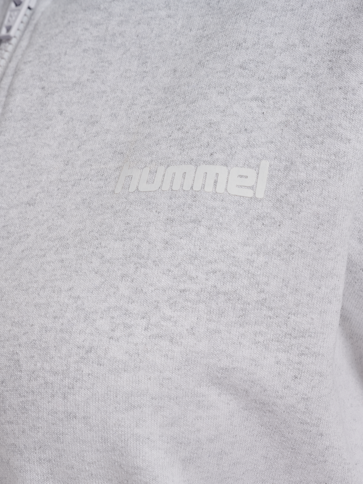 HUMMEL Frame Sweat Zip Hoodie Damen (light grey melange)