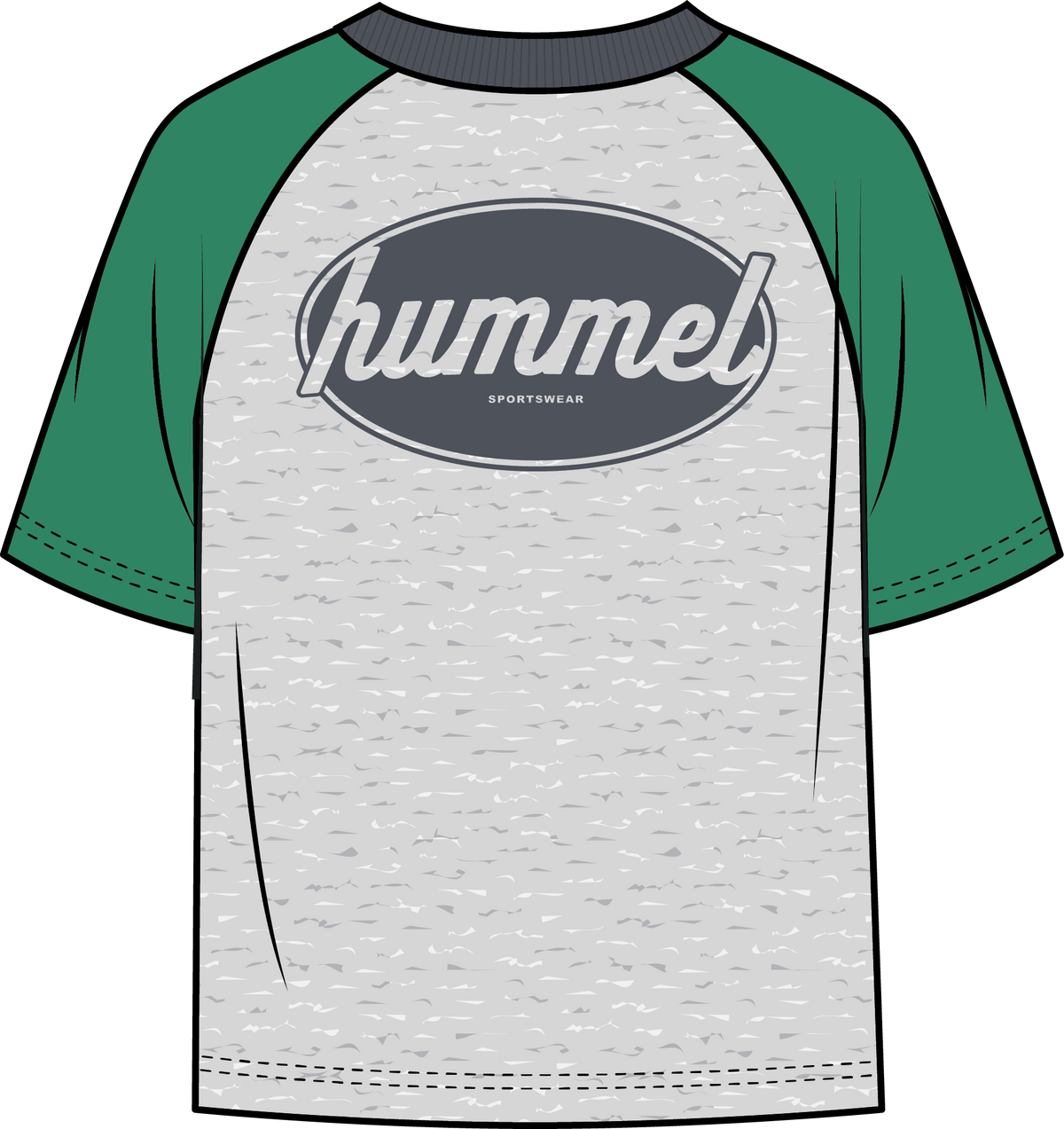HUMMEL Toni Graphic T-Shirt S/S Kind (leprechaun)