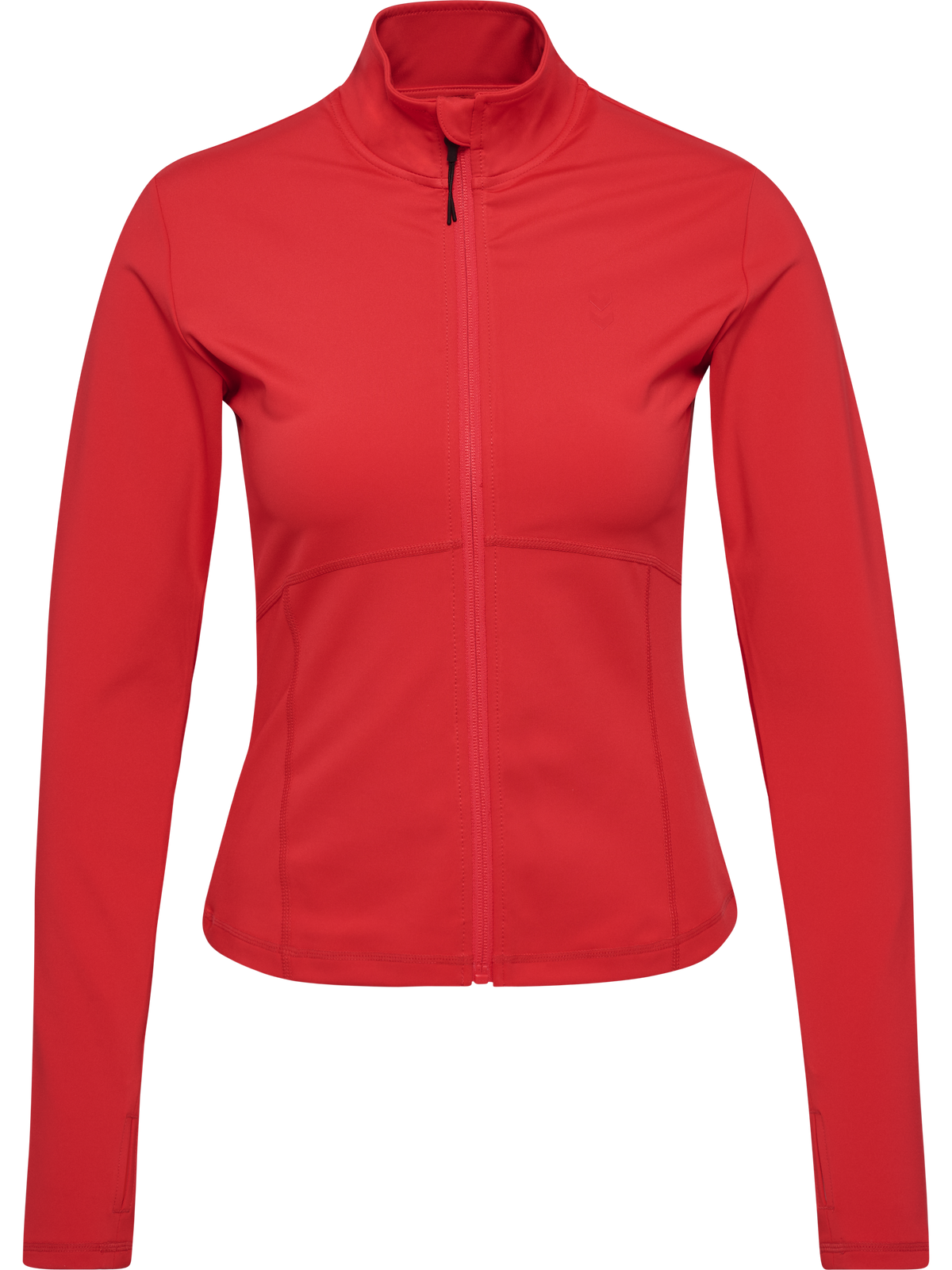 HUMMEL Prima Zip Blouse Damen (chinese red)