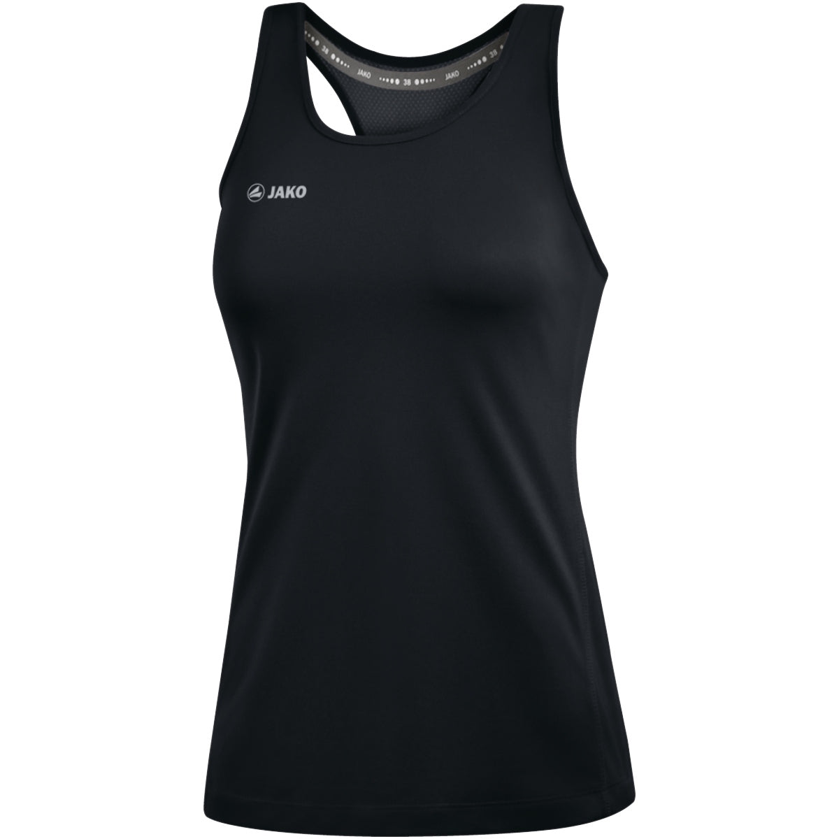 JAKO Tanktop Run 2.0 Damen Schwarz