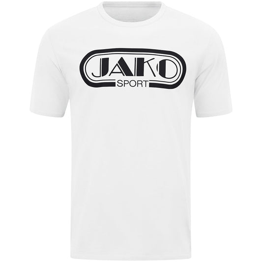 JAKO T-Shirt Retro Unisex Weiß