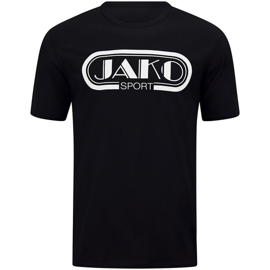 JAKO T-Shirt Retro Unisex Schwarz