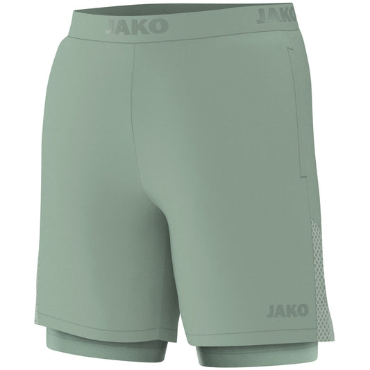 JAKO 2-in-1 Short Power Unisex Grün