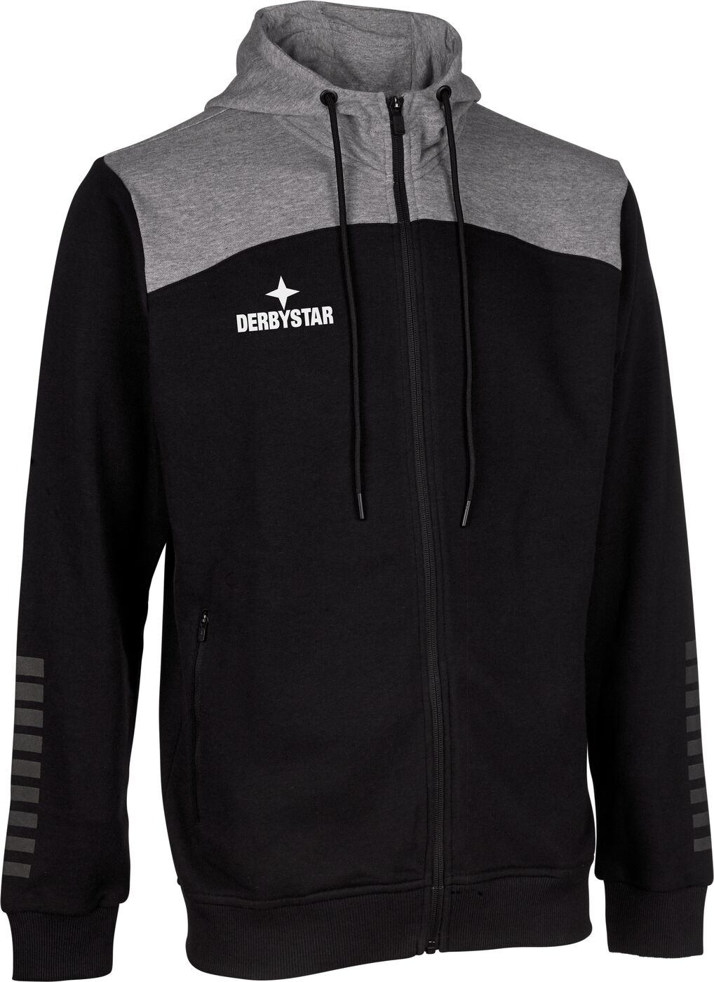 DERBYSTAR Kapuzen-Sweatjacke Ultimo v23 Kind Schwarz